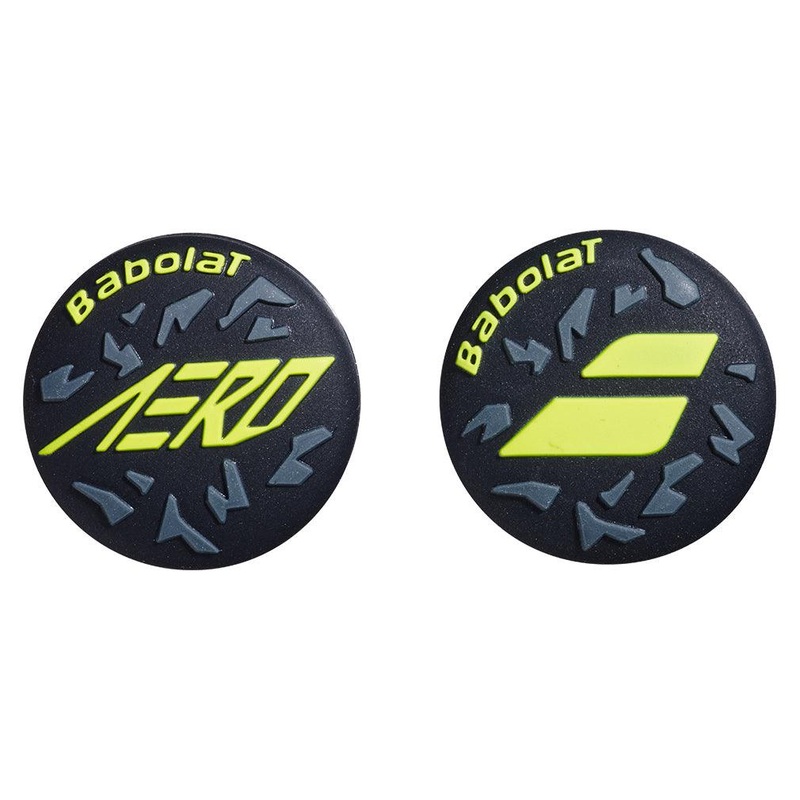 Aero Damp x2 Tennis Dampener Gray and Yellow