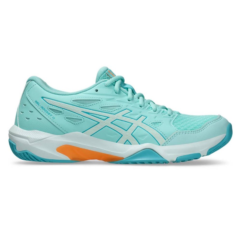 Asics Gel Rocket 11 Women’s Indoor Court Shoe (Illuminate Mint/Soothing Sea)