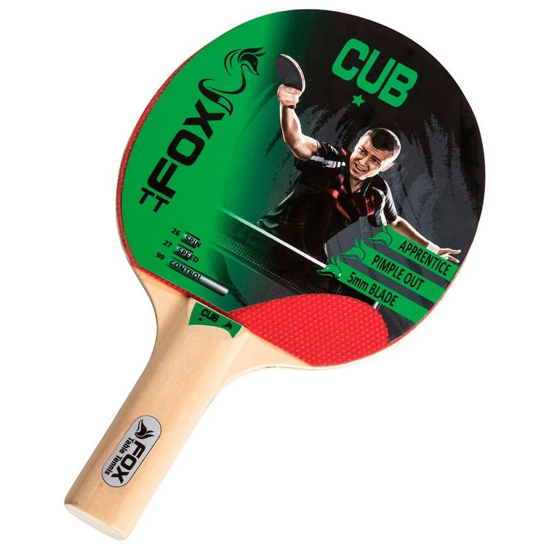 Fox TT Cub 1 Star Table Tennis Bat O/S