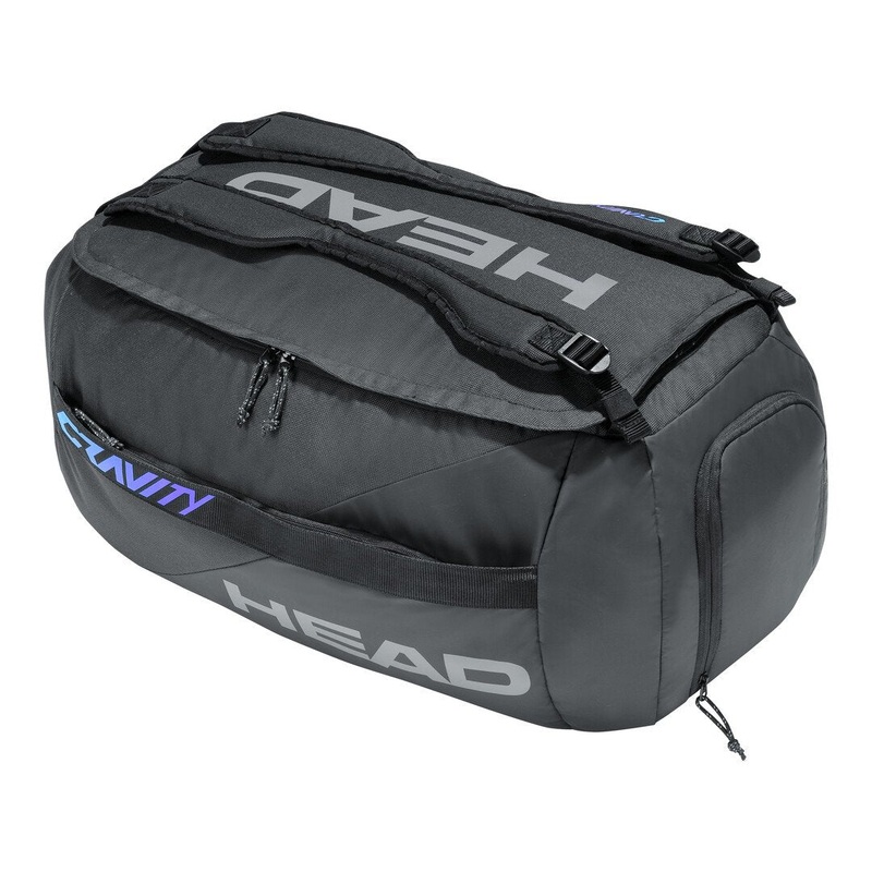 Head Gravity Duffel 6 Pack Racquet Bag (Black/Purple)
