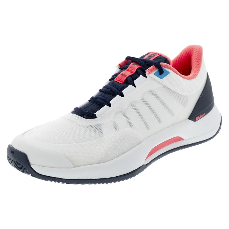 Women`s Intrigue Tour Tennis Shoes White and Navy Blazer
