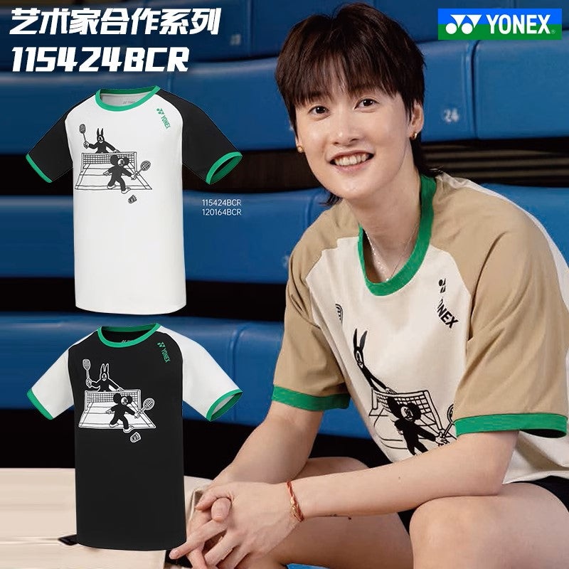 YONEX UNI T-Shirt 115424BCR Off-white (200) S