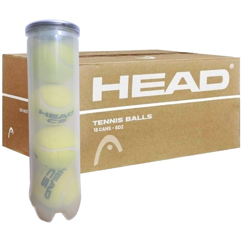 Cajon 72 Pelotas – 18 Botes de 4 uds – Head CS