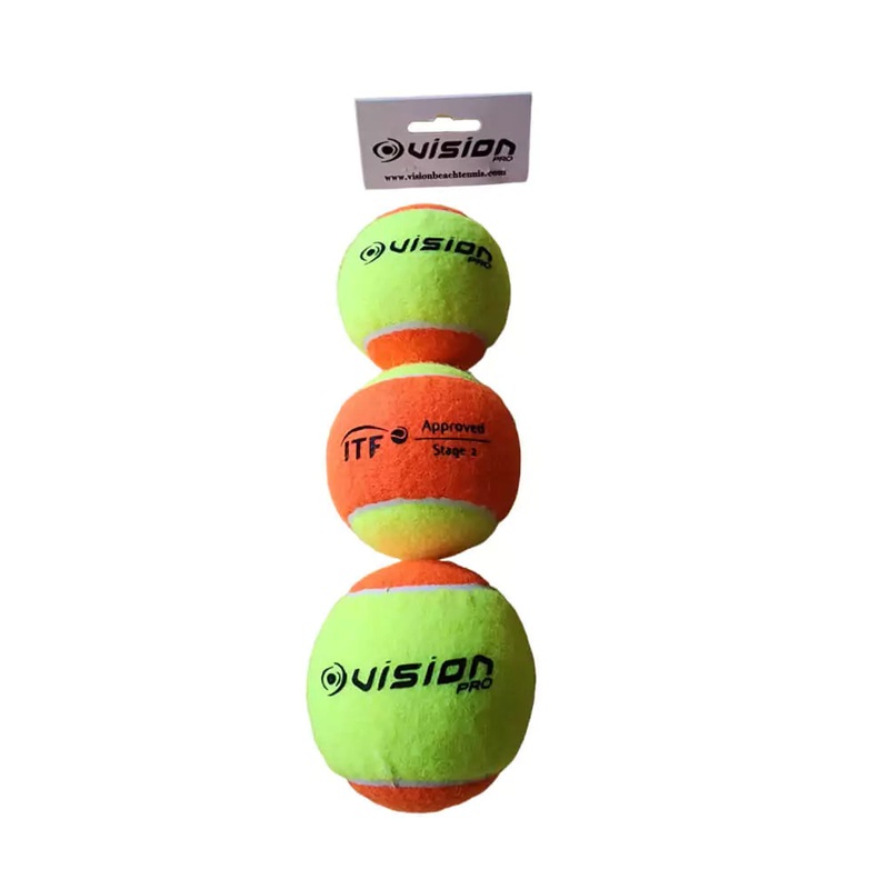 Vision Pro ITF APPROVED Beach Tennis Ball (3 pack)