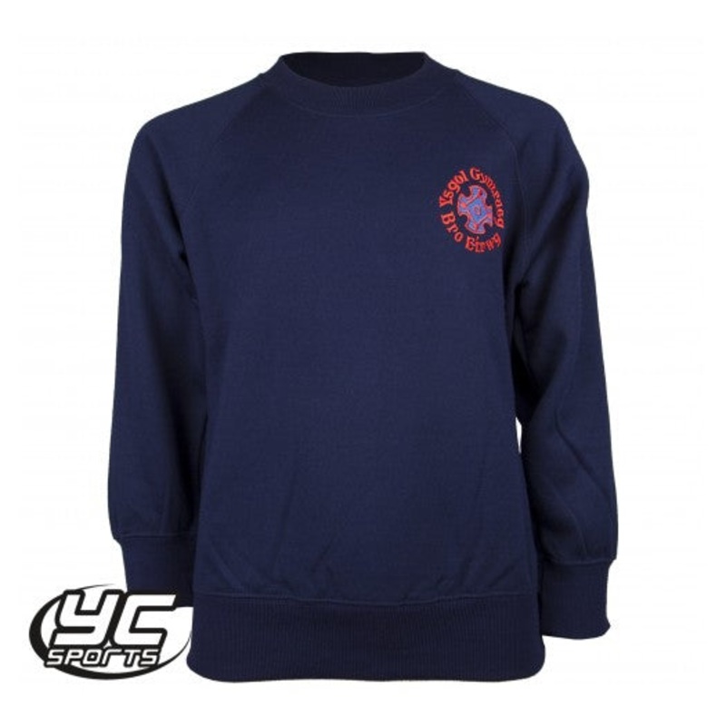 Ysgol Gymraeg Bro Eirwg Sweatshirt 22 NAVY