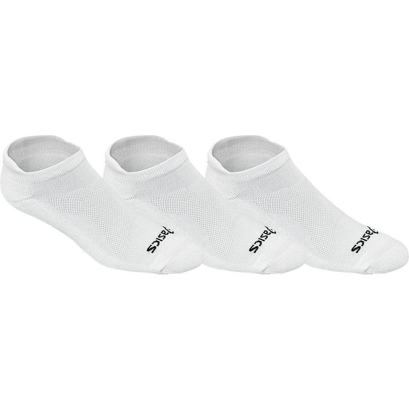 Asics Cushion Low Cut Socks 3 Pack (White)