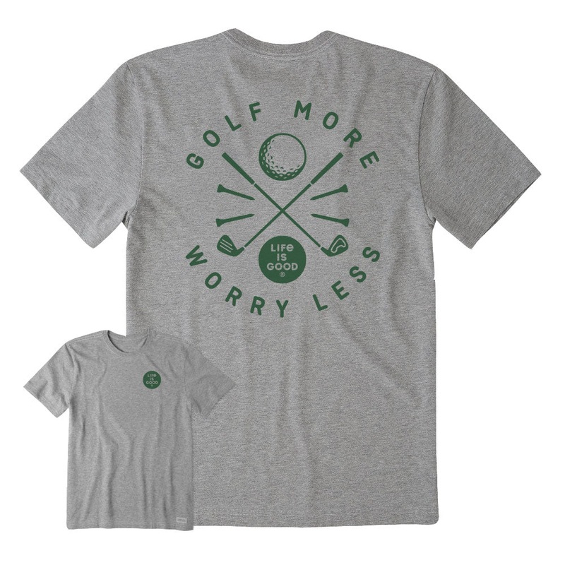 Life Is Good More Worry Less Mens T-Shirt
