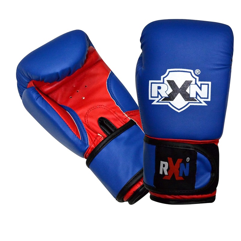 RXN CLUB Sparring ALL PU Boxing Gloves | Kibi Sports RED 08 Oz