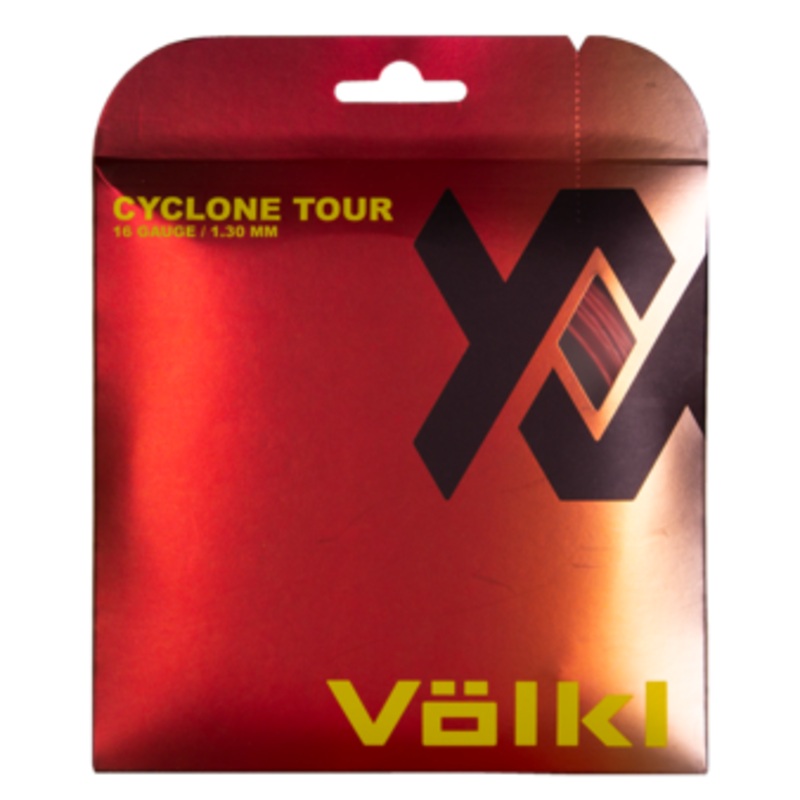 Volkl Cyclone Tour 16/1.30 Tennis String (Red)