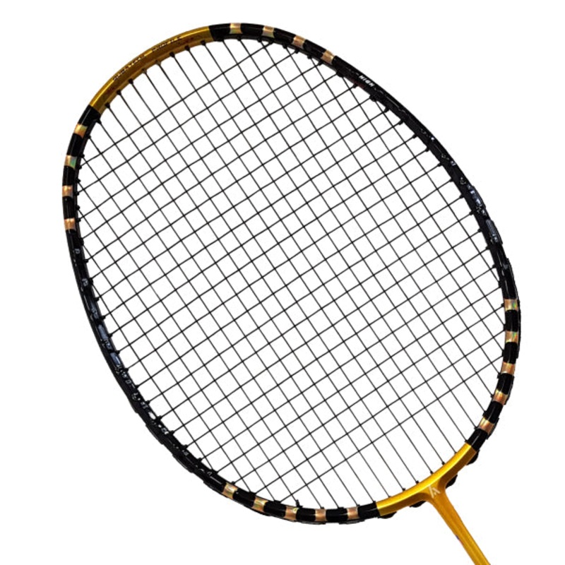 Ashaway NanoQube X1e Badminton Racket (Strung) Gold 4UG2
