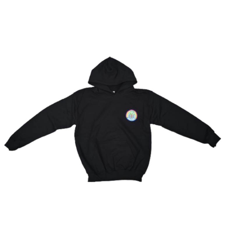 Glan-Yr-Afon Yr6 Hoodie BLACK JS 9/10 BLACK