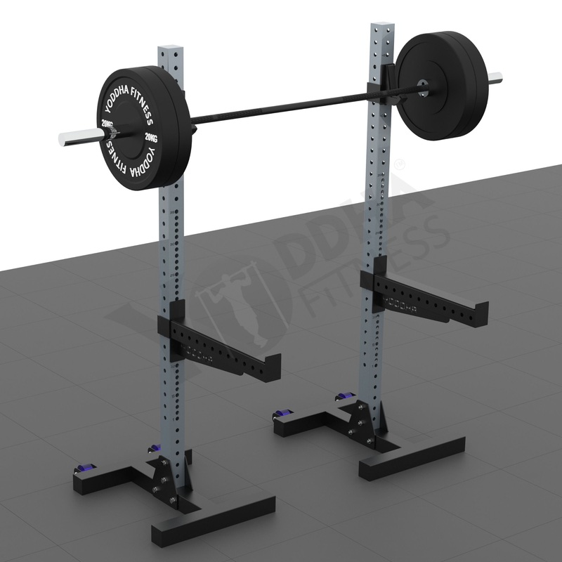 Independent Squat Stand – 6 FT Gym Stand Yoddha Fitness | Kibi Sports