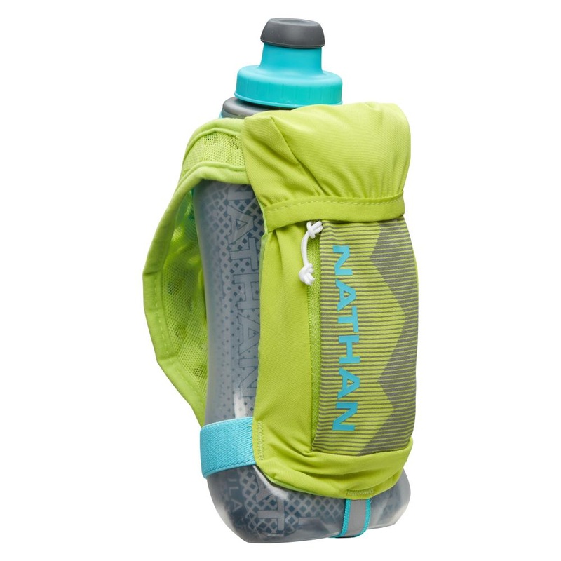 Nathan Quick Squeeze Plus Insulated 18oz Finish Lime/Capri-50165