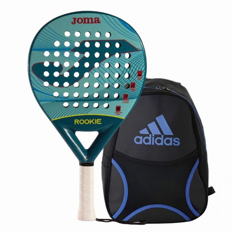Pack Pala Joma Rookie Azul con Mochila