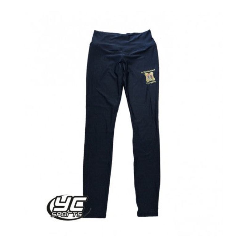 St Martins Comprehensive School Full Legging GS BLACK