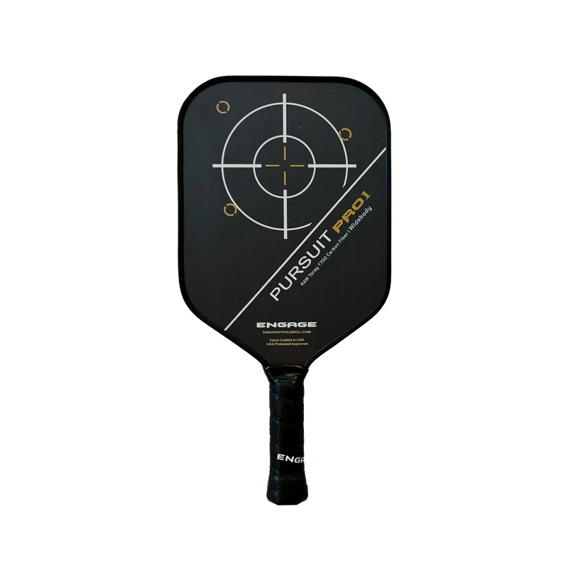 Engage Pursuit Pro1 Widebody Pickleball Paddle Arctic Gold Standard (7.8oz – 8.2oz)