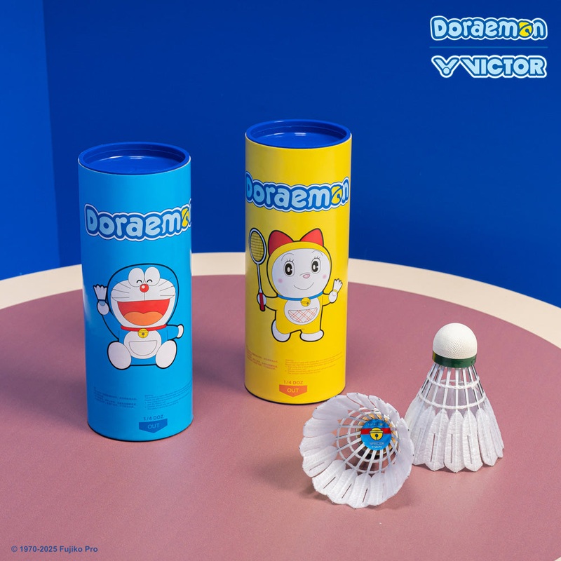 VICTOR x Doraemon Synthetic Shuttlecocks NCS DRM M (Process Cyan) 76