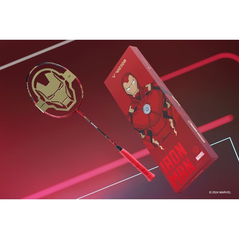 VICTOR x IRON MAN Limited Racket Set
