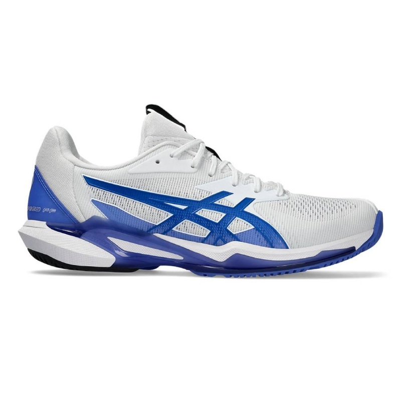 Asics Solution Speed FF 3 Men’s Tennis Shoe (White/Tuna Blue)