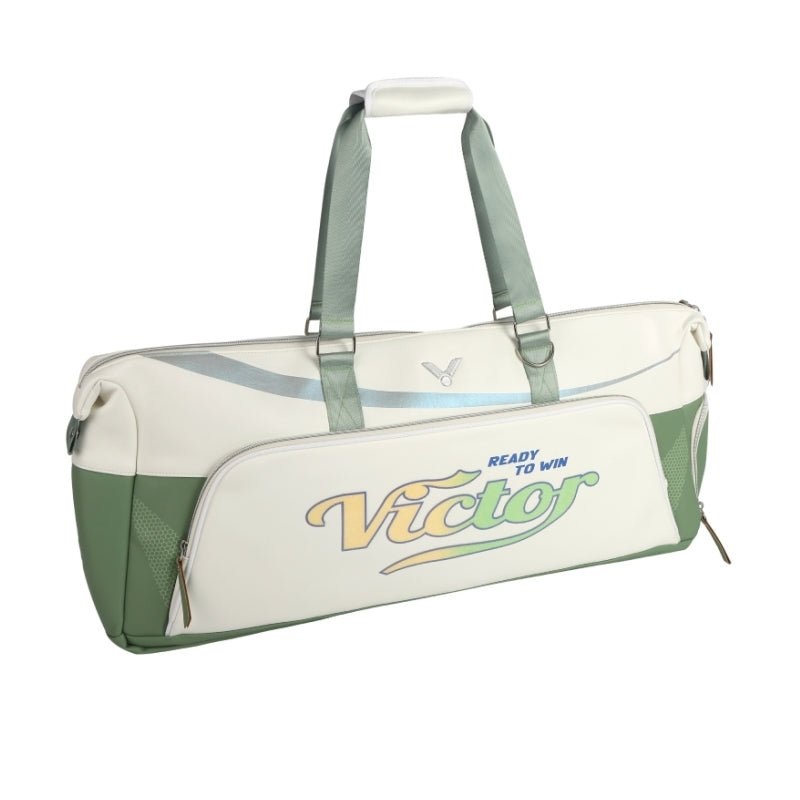 (CLEARANCE) VICTOR Badminton/Tennis Square Bag (6pcs) BR5631-AG White/Basil