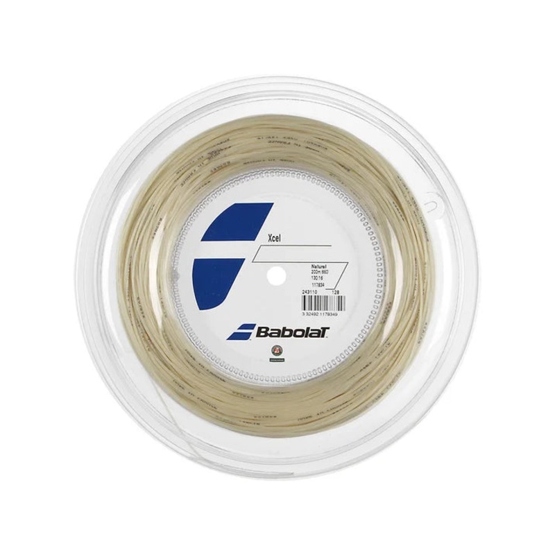 Babolat Xcel Tennis String – Reel 16g/1.30mm Natural