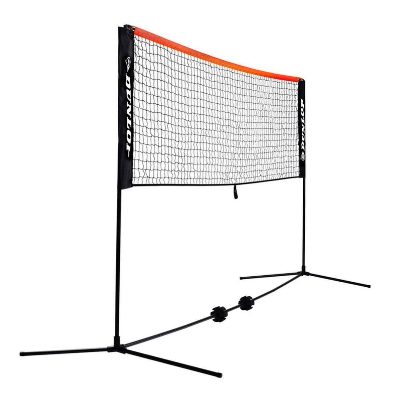DUNLOP AC 3M Mini Tennis/Badminton Net + Post Set