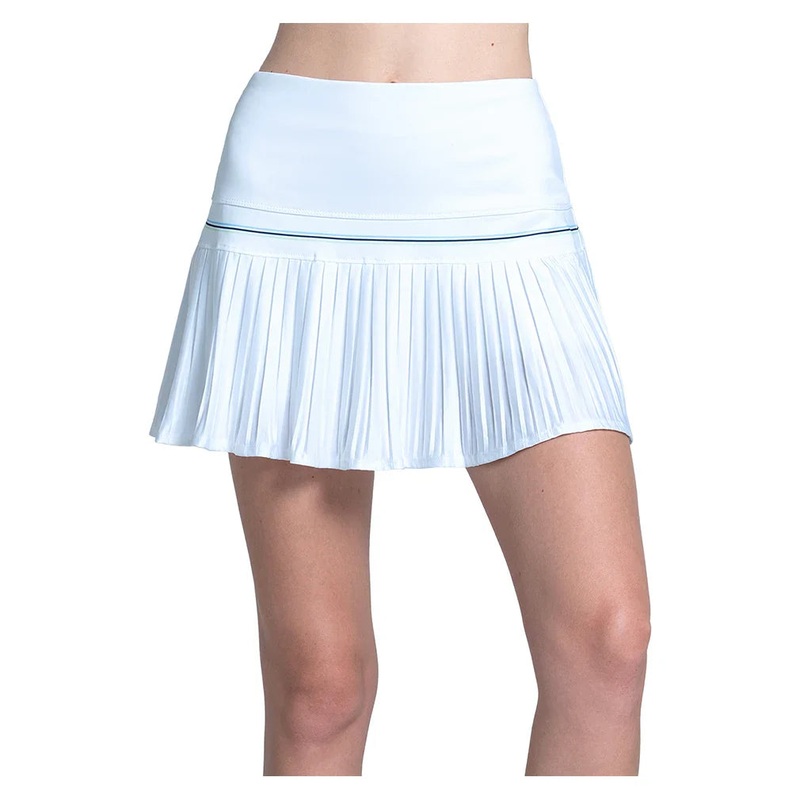 Women`s Court Rush 14 Inch Tennis Skort White