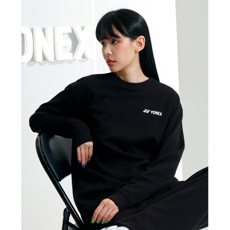YONEX UNI Long Sleeves 243TL001U (OVER FIT) BLACK 85(XS)