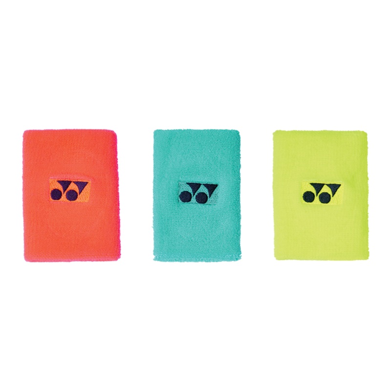 Yonex Wristband Pair 209BN001U Neon Yellow