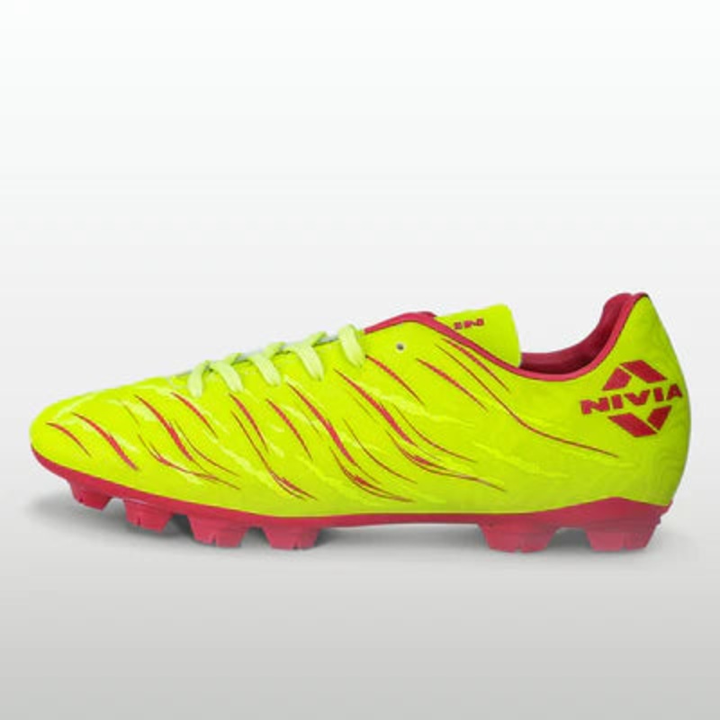 Nivia Carbonite 6.0 football shoes | KIBI Sports Black 3