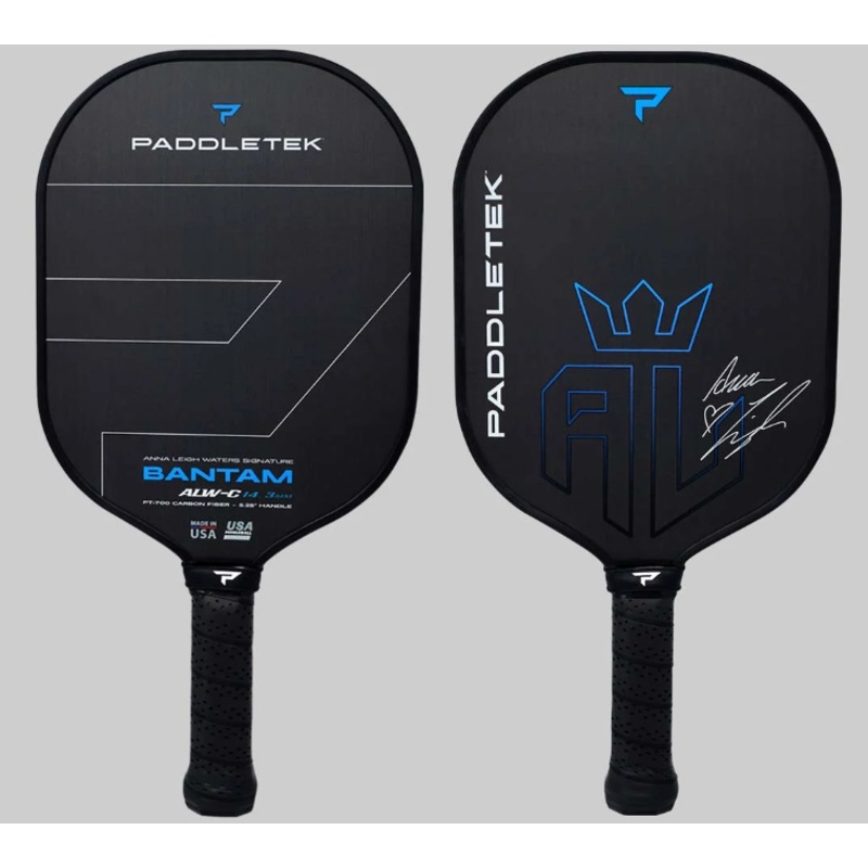 Paddletek Bantam ALW-C 14.3mm Pickleball Paddle Blue-Riptide
