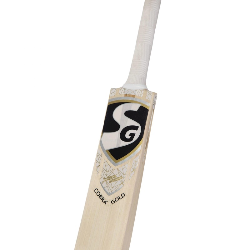 SG Cobra Gold Kashmir Willow Cricket Bat (Leather Ball) 5