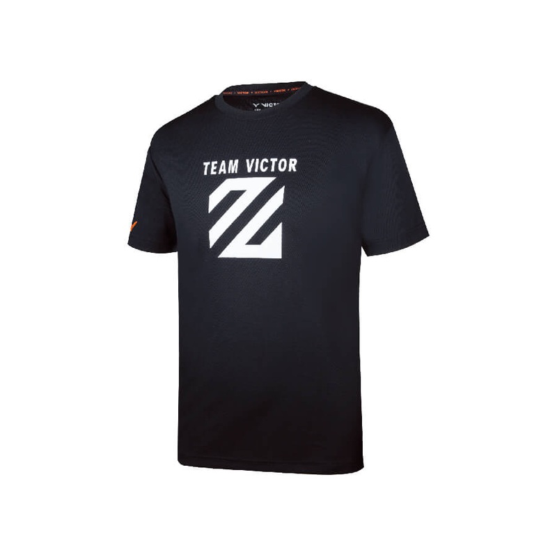 VICTOR x LZJ T-LZJ301 C T-Shirt [Black]