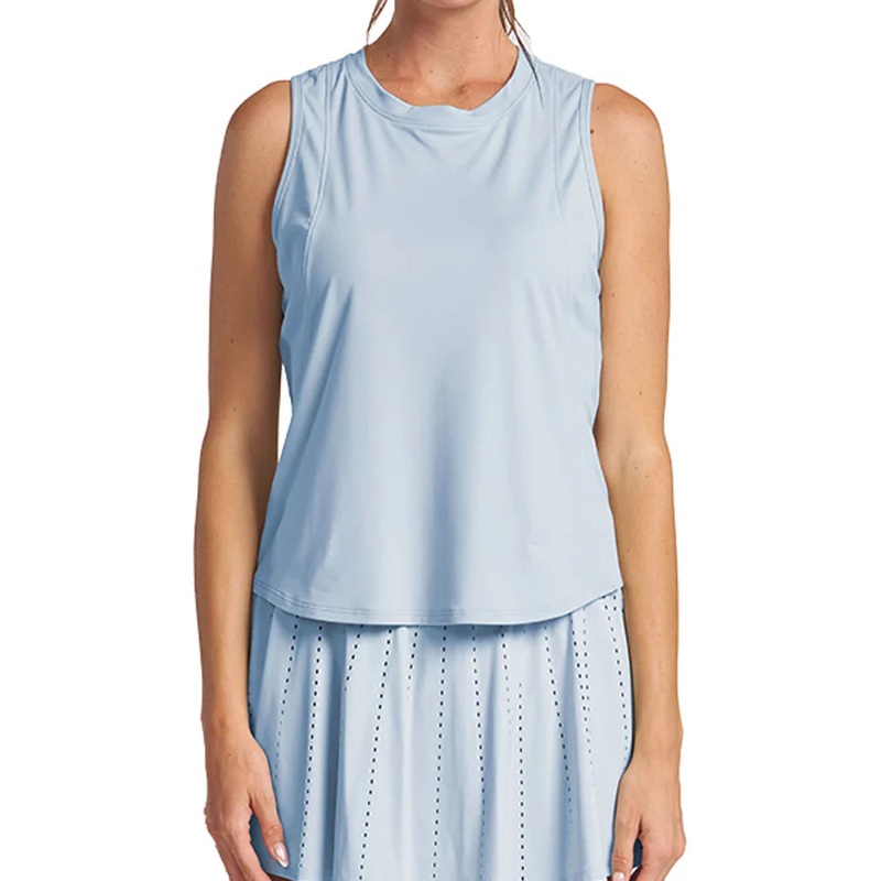 Women`s Performance Tennis Tank Bay Blue