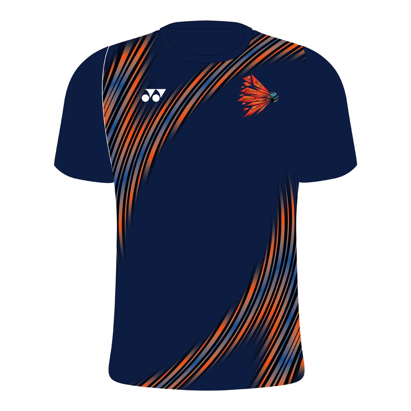North Wiltshire T012JC Vortex Crew Neck Junior 130/JM NAVY/ORANGE