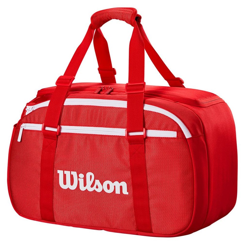 Super Tour 2025 Small Tennis Duffel Red