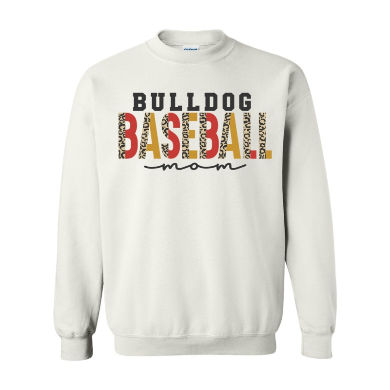 Thomasville Bulldog Baseball Mom Sweatshirt