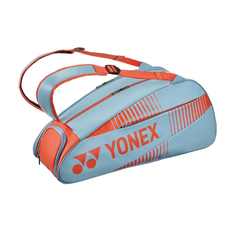 YONEX Active Badminton/Tennis Racquet Bag (6pcs) Blue Gray BA82426EX