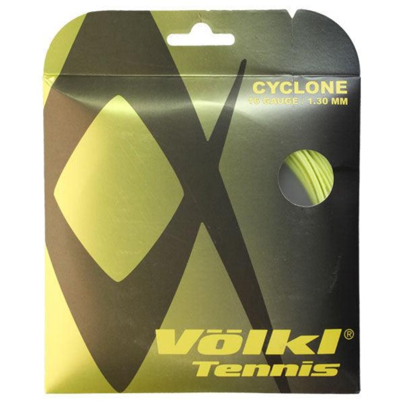 Cyclone 16G Neon Yellow Tennis String
