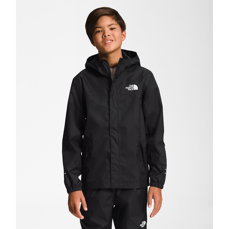 The North Face Boys’ Antora Rain Jacket TNF Black-KX7 XSmall