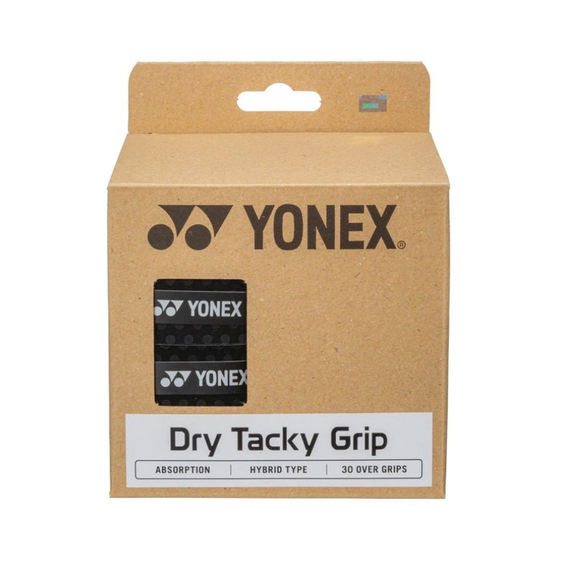 YONEX Dry Tacky Grip (30 Wraps) AC153-30 – Black