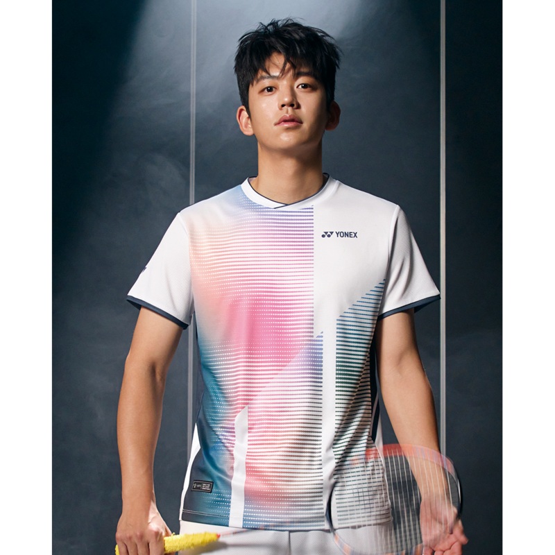 YONEX Men’s Game Shirt 243TS023M WHITE 95(M)