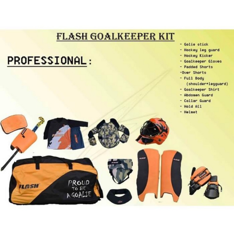 Flash Professional Hockey Goalkeeper Kit | KIBI SPORTS