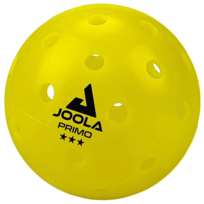 JOOLA Primo 3 Star Outdoor Pickleball Yellow – 100 Pack