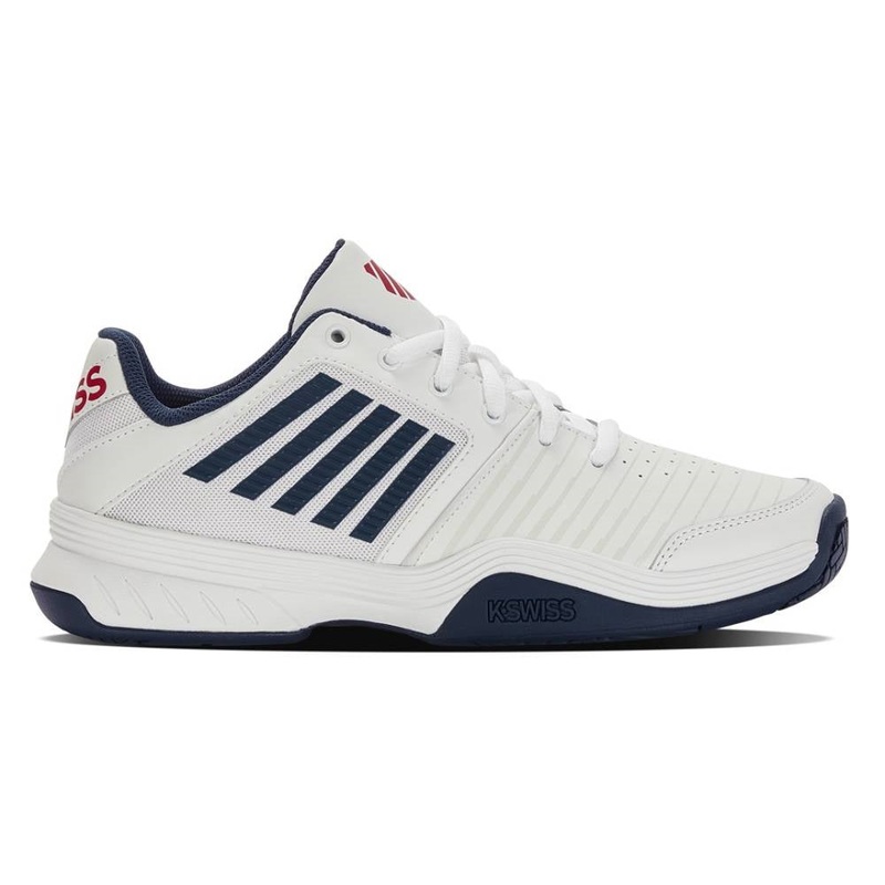 K-Swiss Court Express Men’s Tennis Shoe (White/Blue)