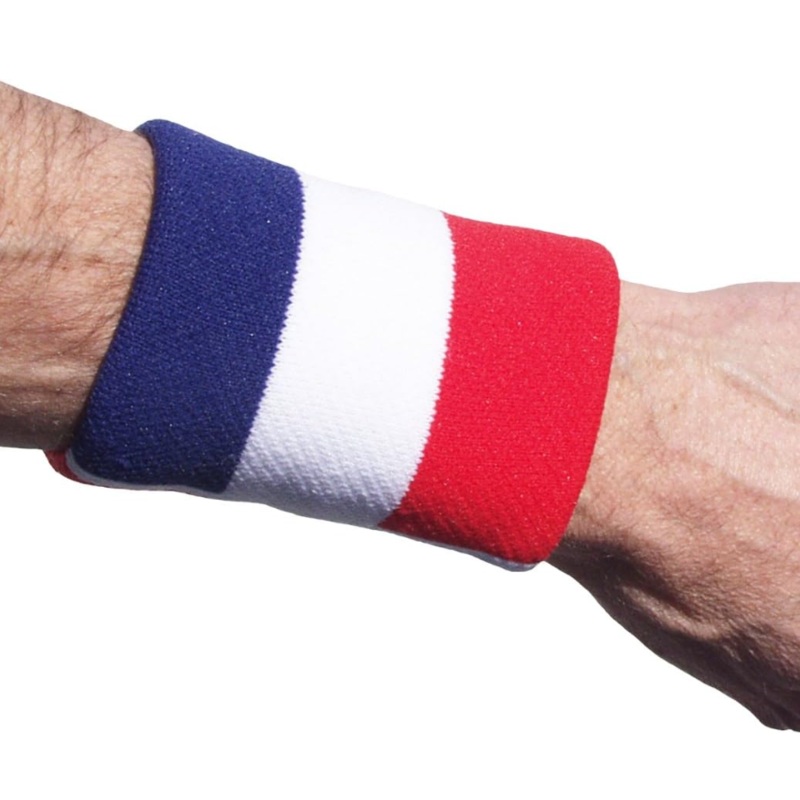 Unique Sports Tourna Flag Wristband 2 Pack – France