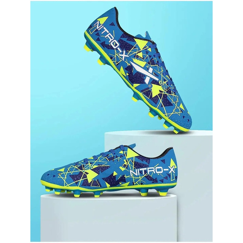 VECTOR X Nitro-X Football Shoes For Men | KIBI Sports 7 UK Blue-green
