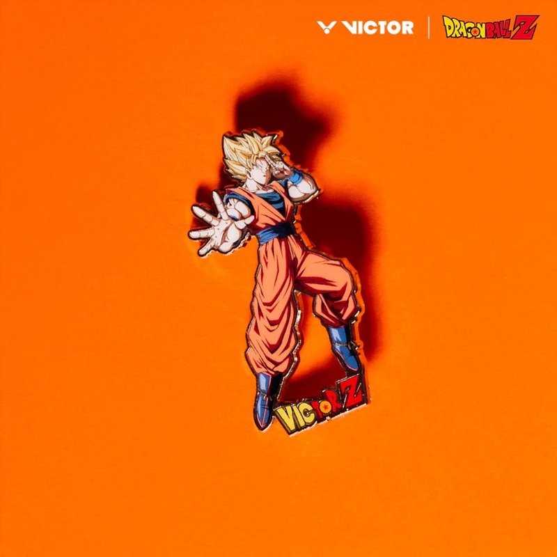 VICTOR x Dragon Ball Z Goku Badge – PG4502DBZ-O Orange