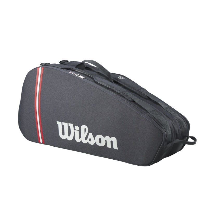 Wilson Tour 6Pk Racket Bag WR8037501 BLACK 6 Rackets