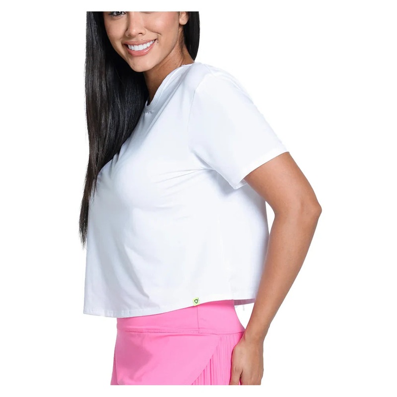Women’s LUV Power Box Tennis Top White
